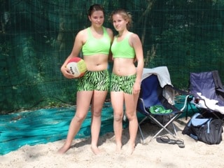 Puck en Kim in de nieuwe outfit