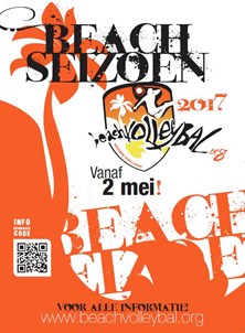 Beachvolleybal poster 2017 - voorkant